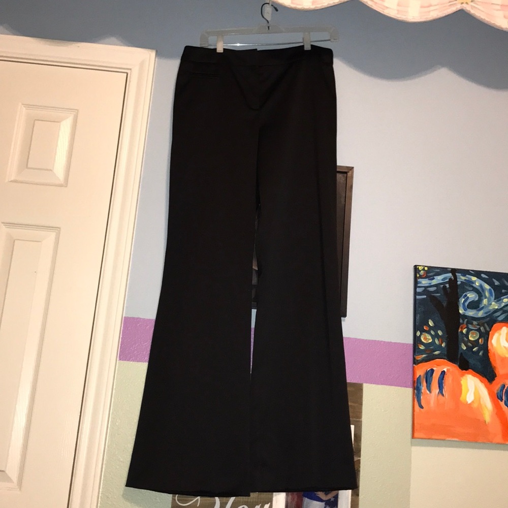 Black Polyester Boutique Pants. Size 8